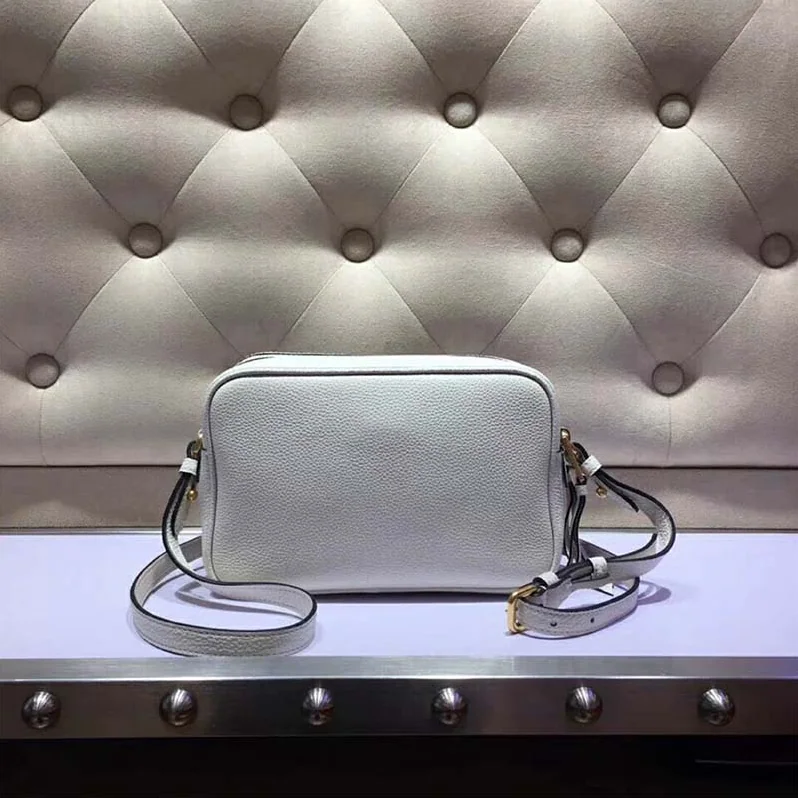 Prada Calf Leather Shoulder Bag for Women in White Prada Calf Leather Shoulder Bag for Women in White