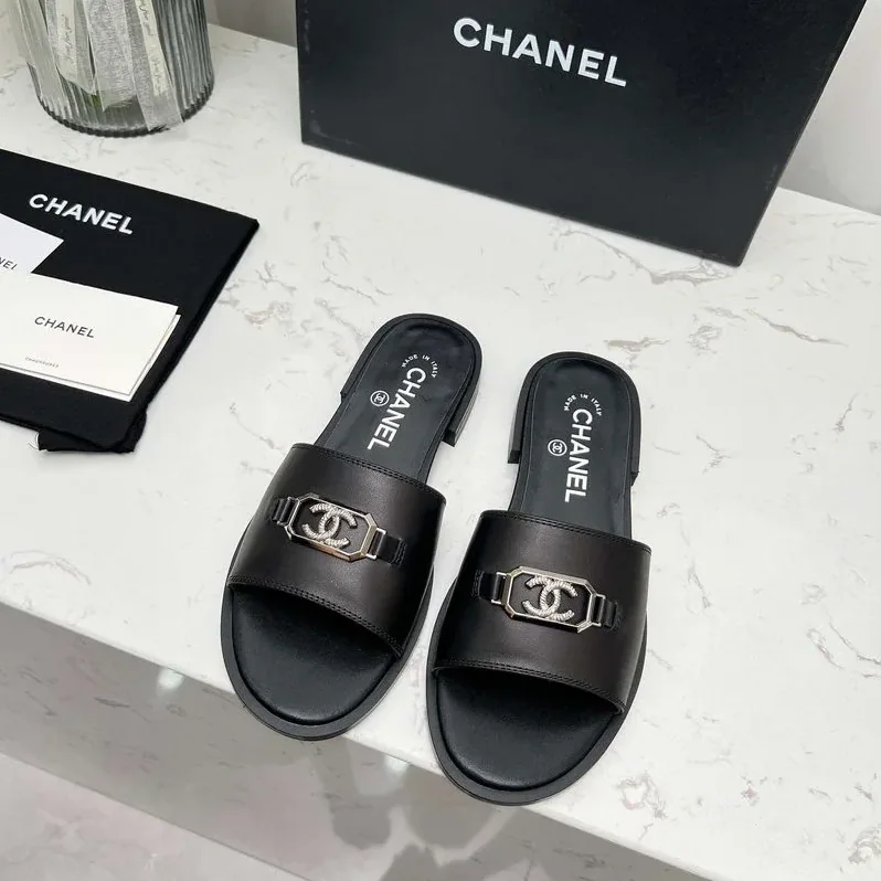 Chanel Mules Black Chanel Mules Black