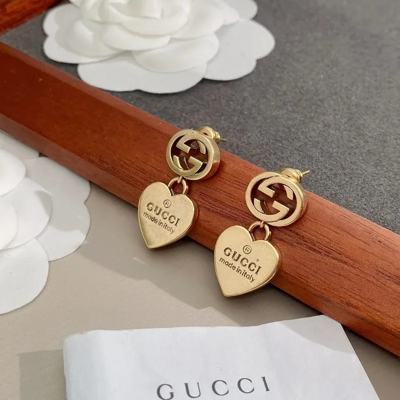 Double G Earrings Gold Double G Earrings Gold