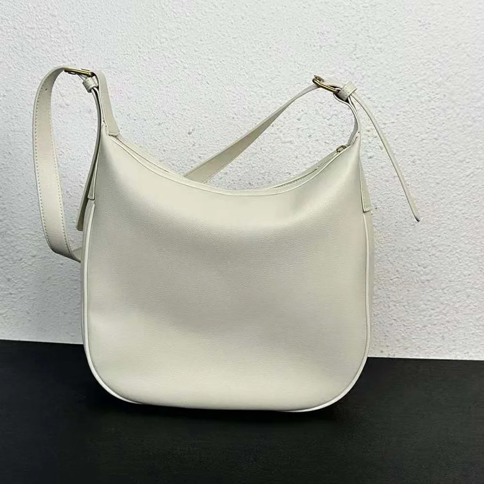 Celine Heloise Bag in Supple Calfskin for Women in White