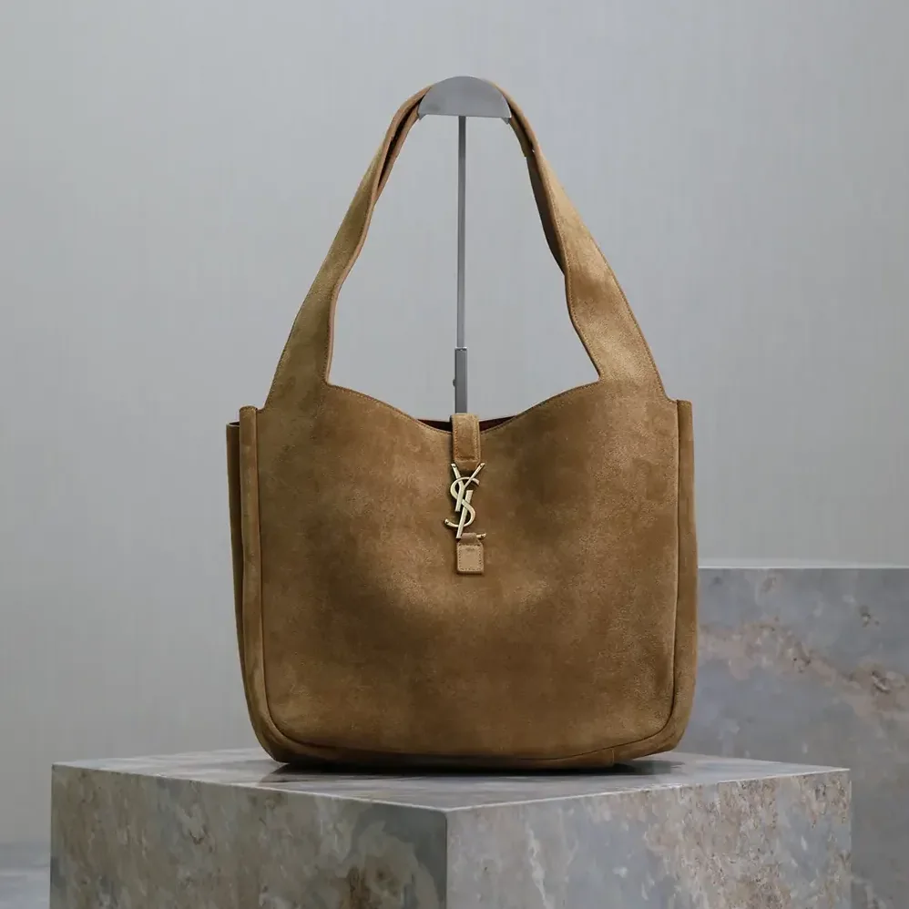 Saint Laurent YSL Le 5 à 7 Bea in Suede for Women
