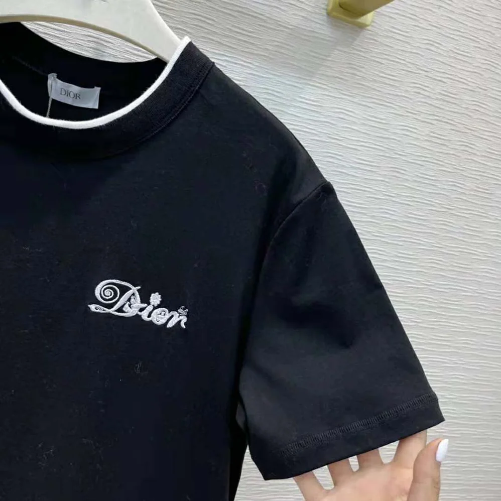 Dior Kenny Scharf T for Men in Shirt Black Cotton Jersey