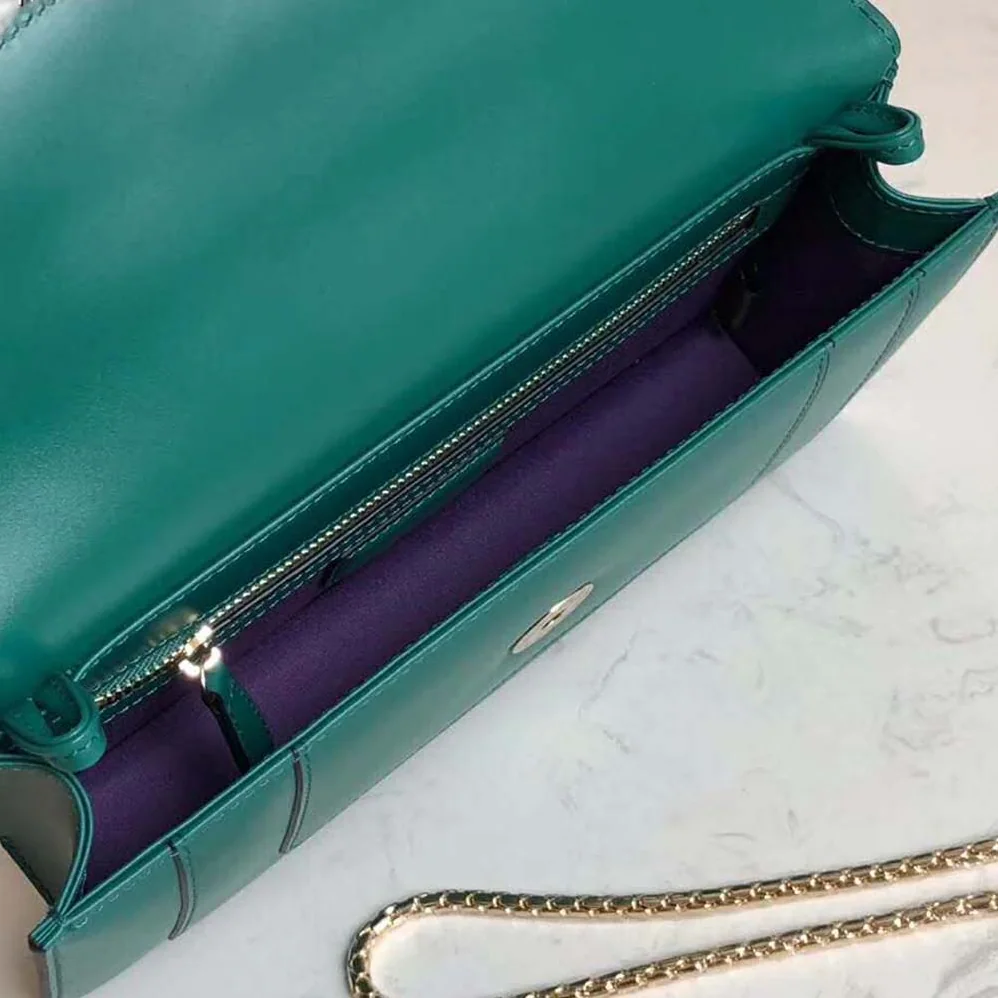 Bvlgari Serpenti Forever Mini Bag for Women in Green Bvlgari Serpenti Forever Mini Bag for Women in Green