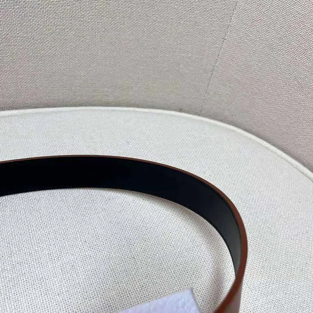 Dior D-Fence Reversible Belt Black and Latte Smooth Calfskin 30 MM for Women Dior D-Fence Reversible Belt Black and Latte Smooth Calfskin 30 MM for Women