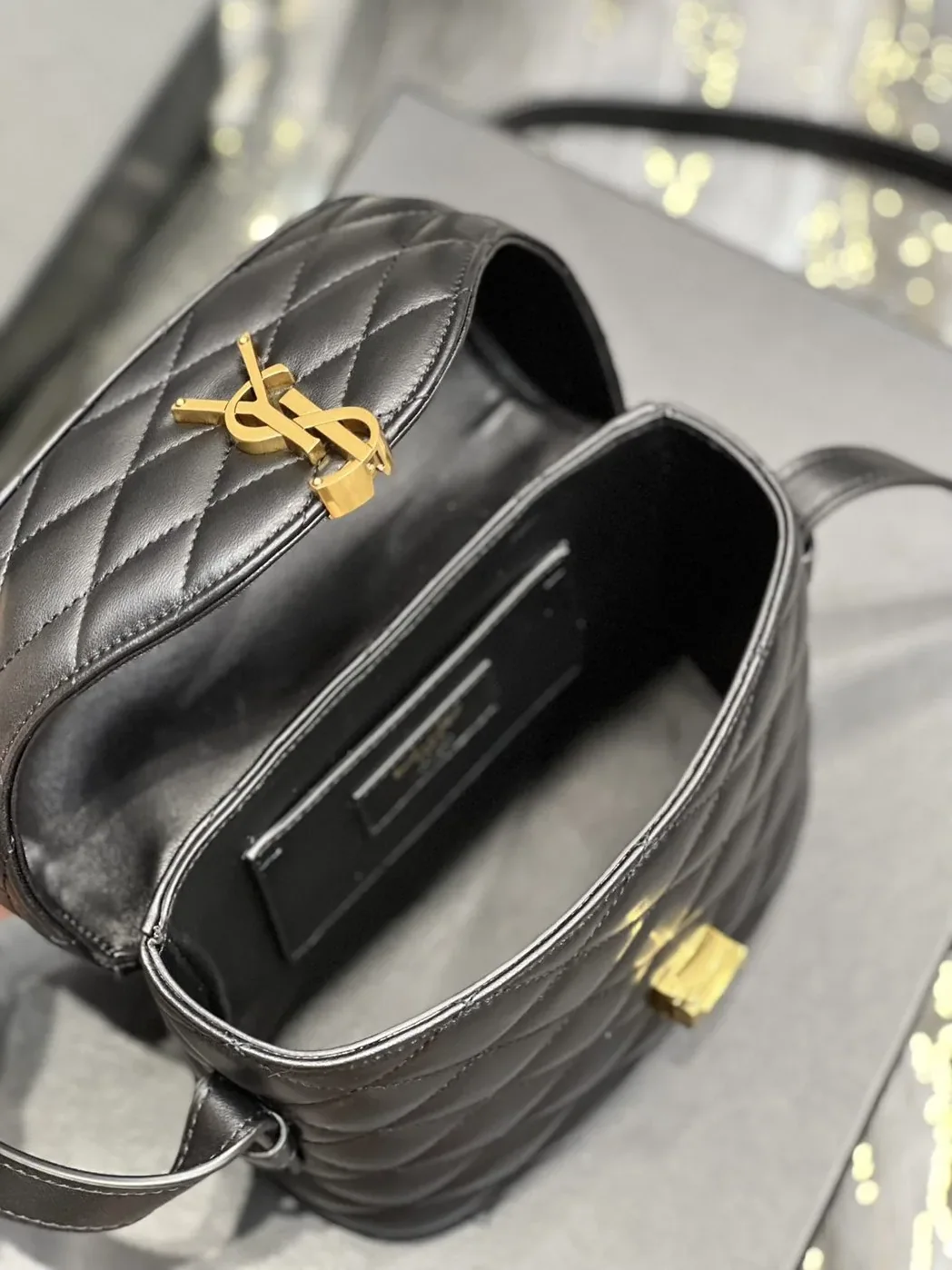 Saint Laurent June Box Bag Black Saint Laurent June Box Bag Black