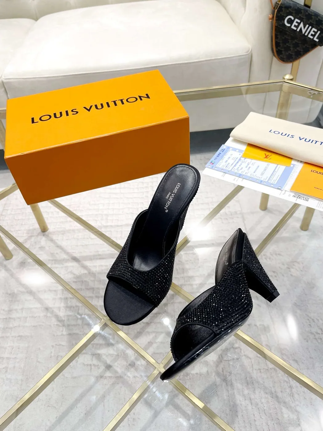 Louis Vuitton Super Mule Black