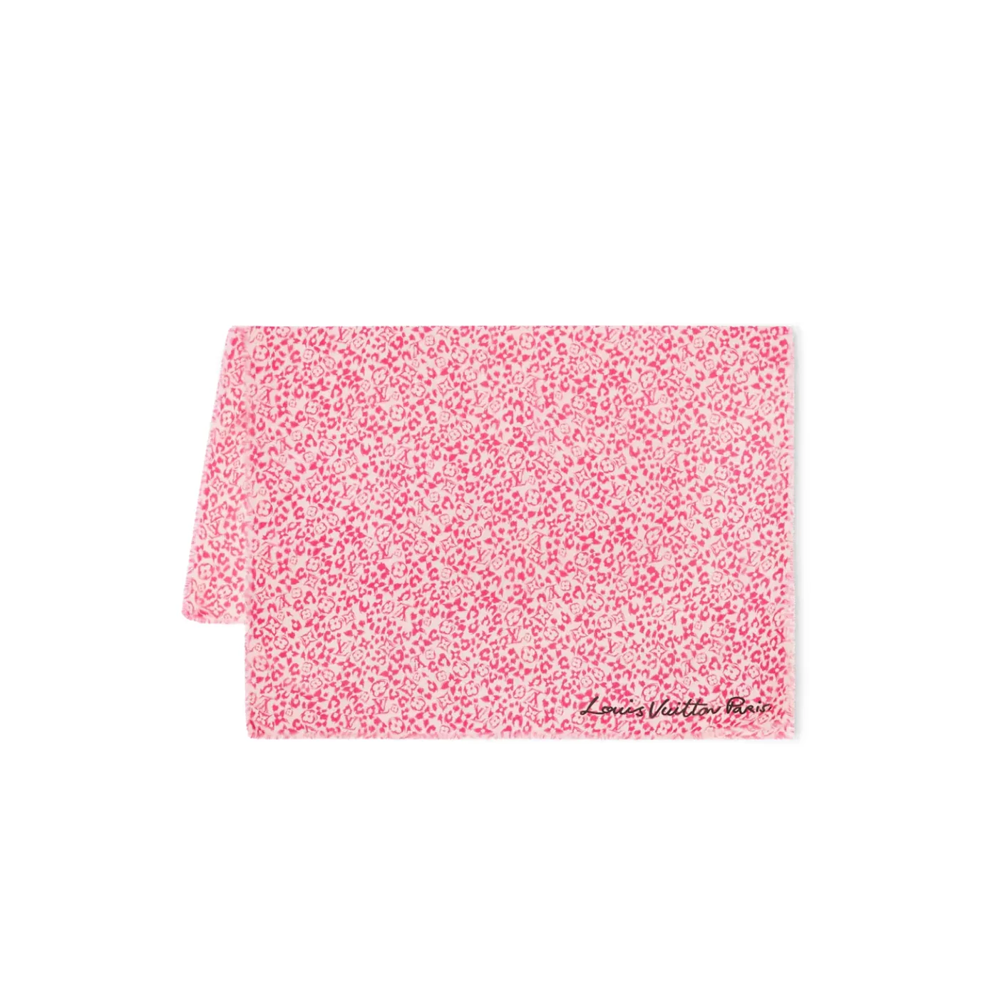 Louis Vuitton LV Safari Stole in Fuchsia