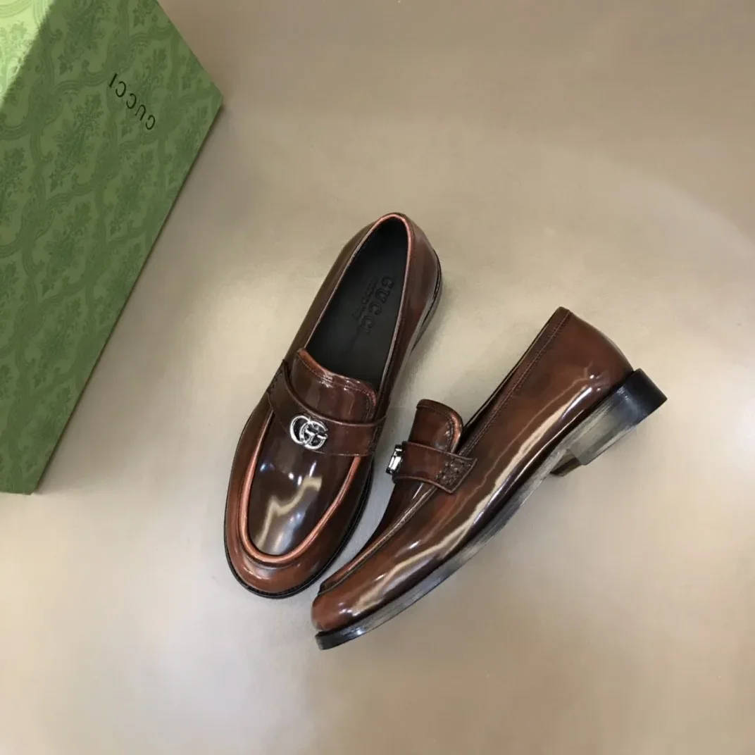 Gucci Loafer With Interlocking G Dark Brown Gucci Loafer With Interlocking G Dark Brown