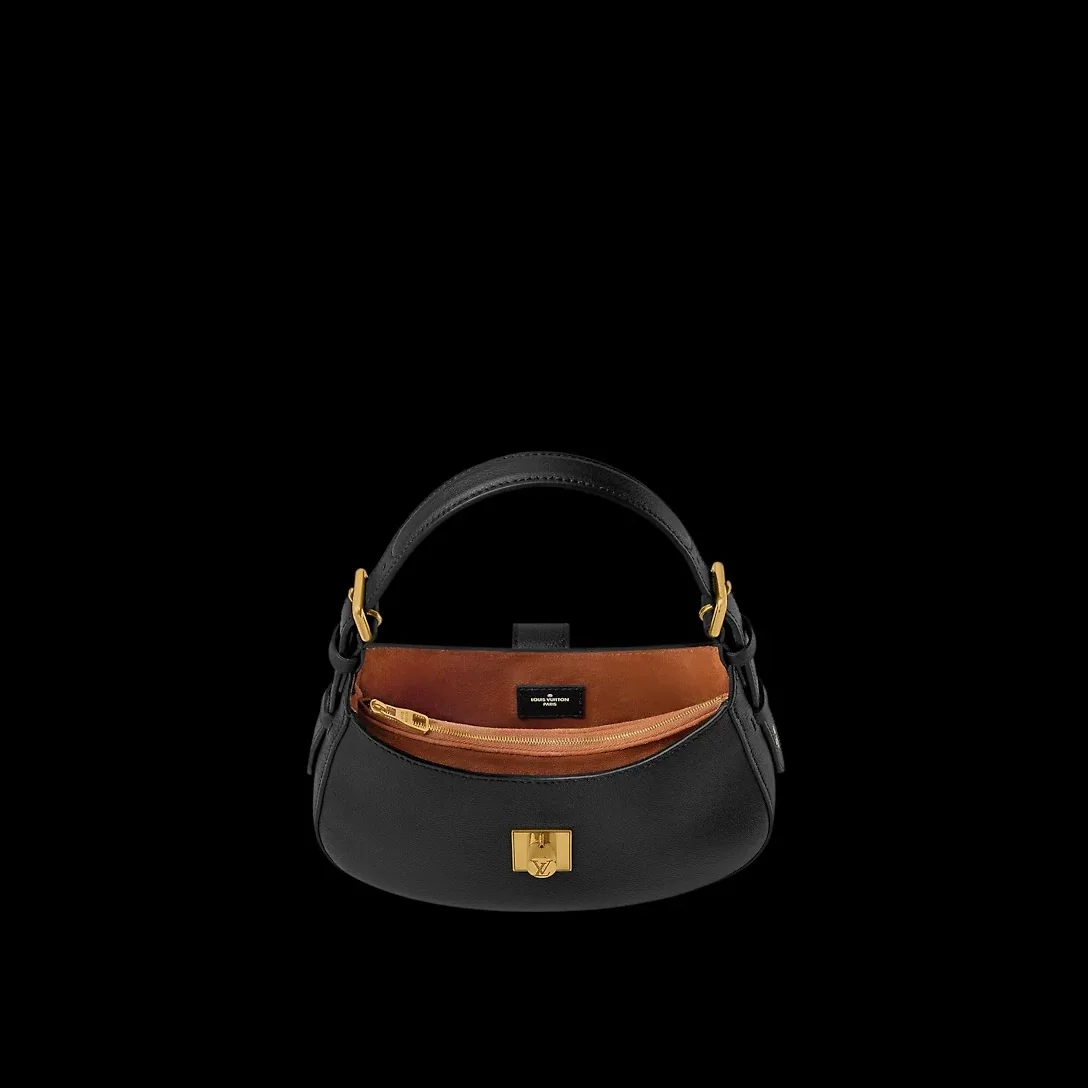 Louis Vuitton Low Key Shoulder Bag Black 10 Inches/