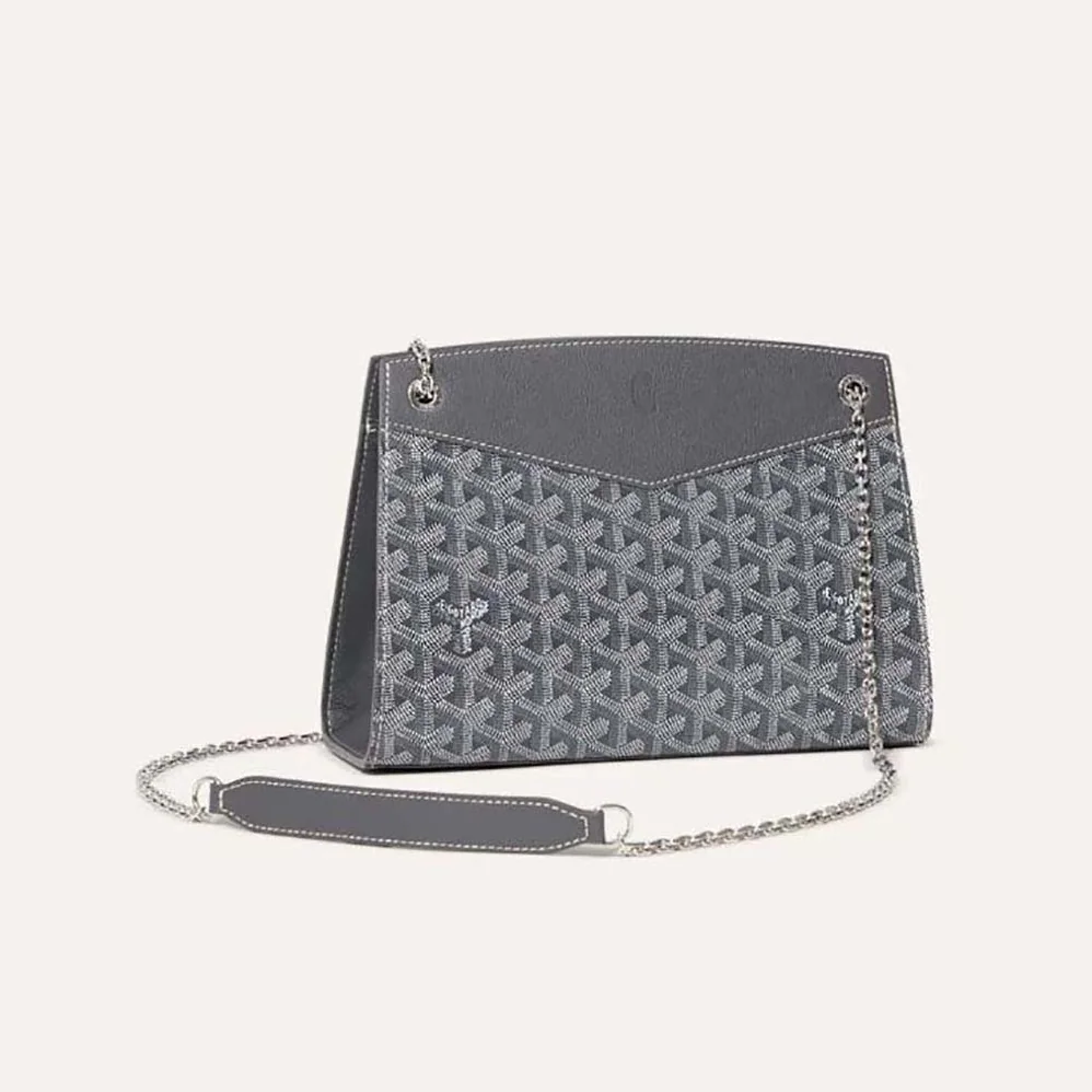 Goyard Rouette Structuré Pm Bag for Women in Silver