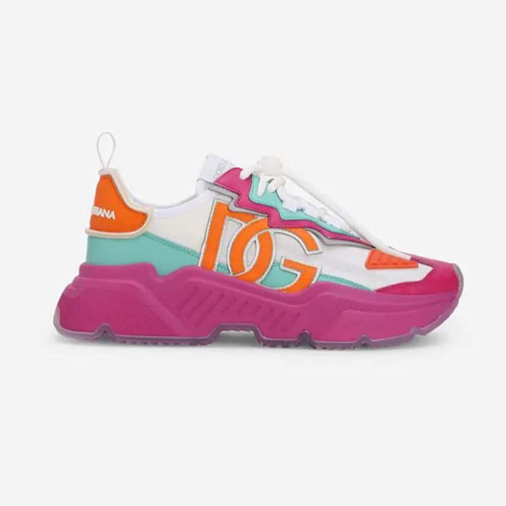 Dolce Gabbana D&G Mixed for Women in Materials Daymaster Sneakers Dolce Gabbana D&G Mixed for Women in Materials Daymaster Sneakers