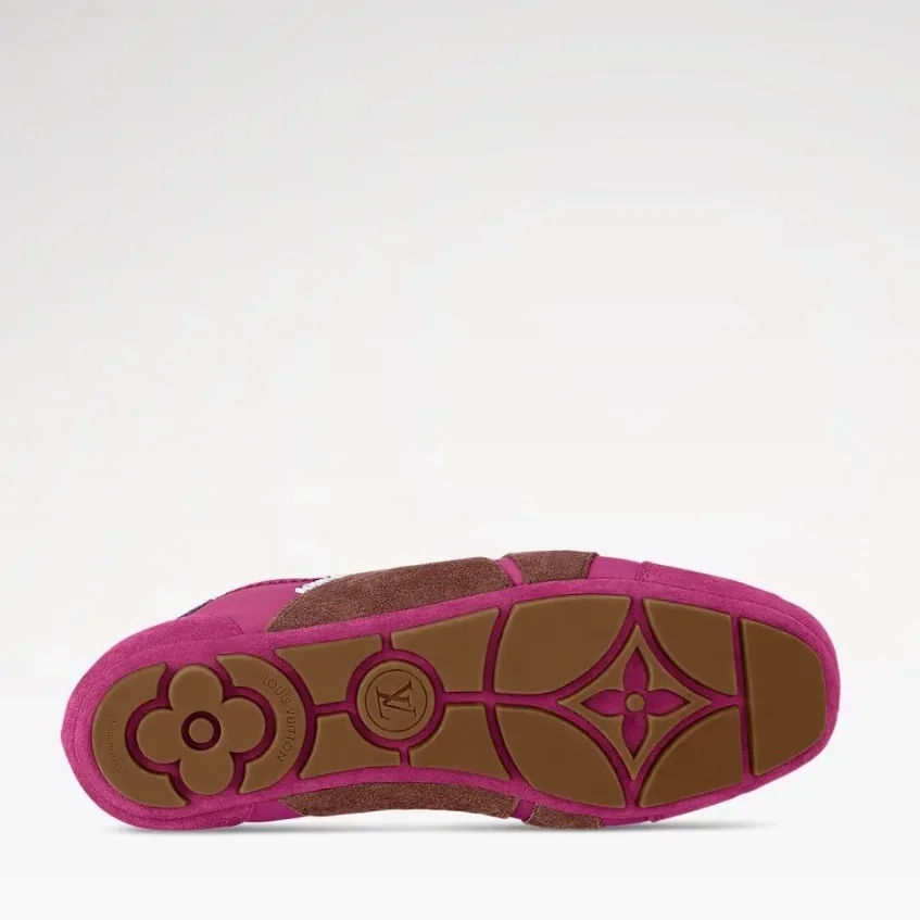 Louis Vuitton LV Sneakerina Fuchsia Pink 1AHNEE Louis Vuitton LV Sneakerina Fuchsia Pink 1AHNEE