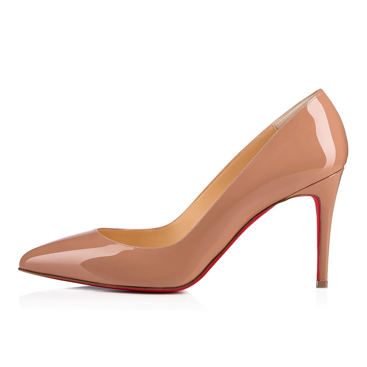 Christian Louboutin Shoes Pigalle 85 mm Heel Height for Women in Sandy Christian Louboutin Shoes Pigalle 85 mm Heel Height for Women in Sandy