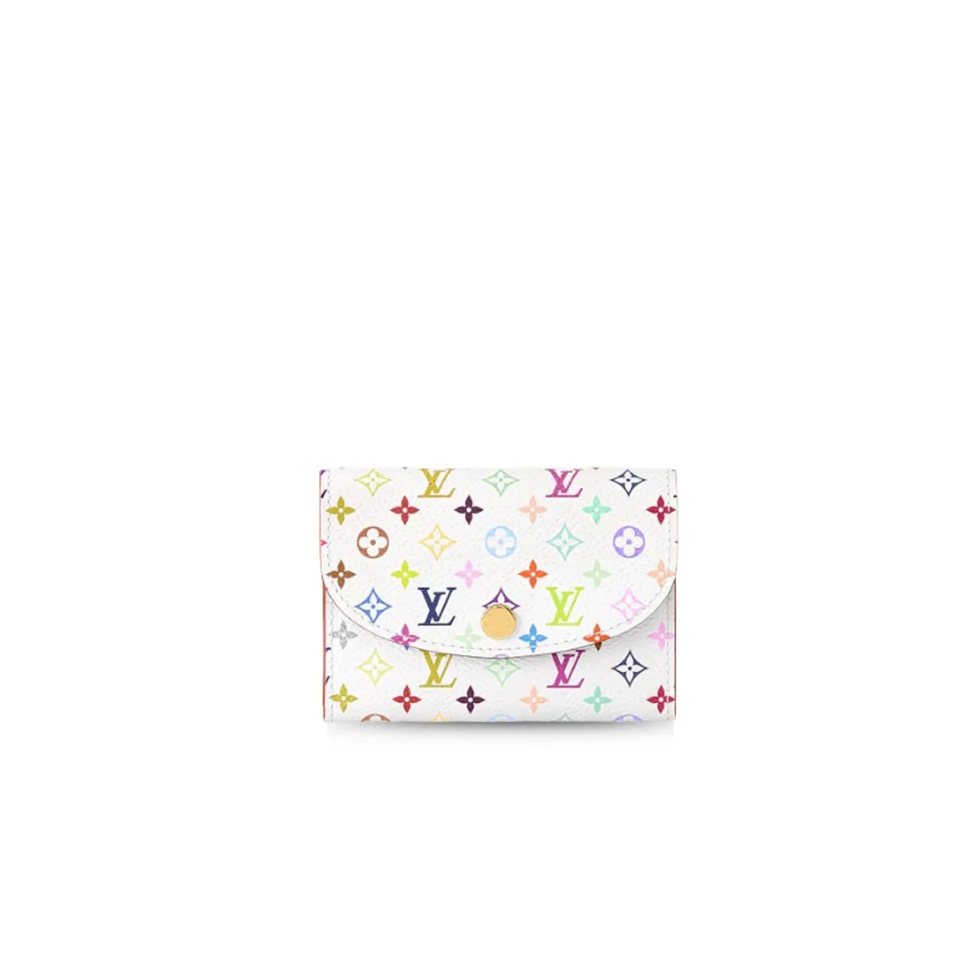 Louis Vuitton LV x TM Rosalie Coin Purse Wallet Multicolored / Louis Vuitton LV x TM Rosalie Coin Purse Wallet Multicolored /