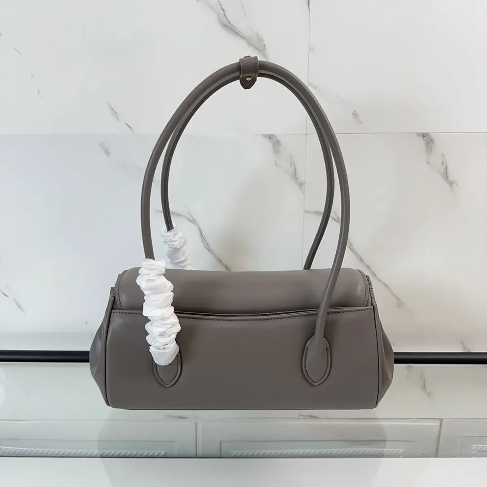 Miu Miu Leather Shoulder Bag for Women in Grey