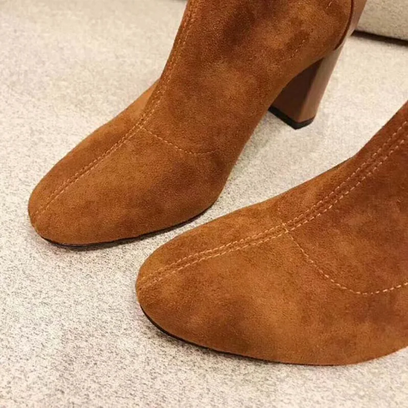 Stuart Weitzman Shoes The Wolfe Bootie 85mm Heel for Women in Brown Stuart Weitzman Shoes The Wolfe Bootie 85mm Heel for Women in Brown