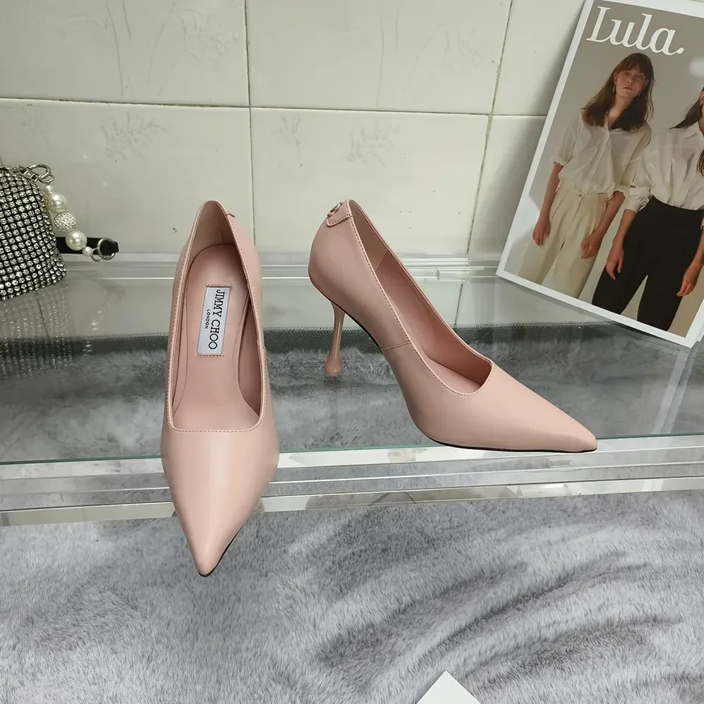 Jimmy Choo Ixia 80 Macaron Nappa Leather Pumps for Women