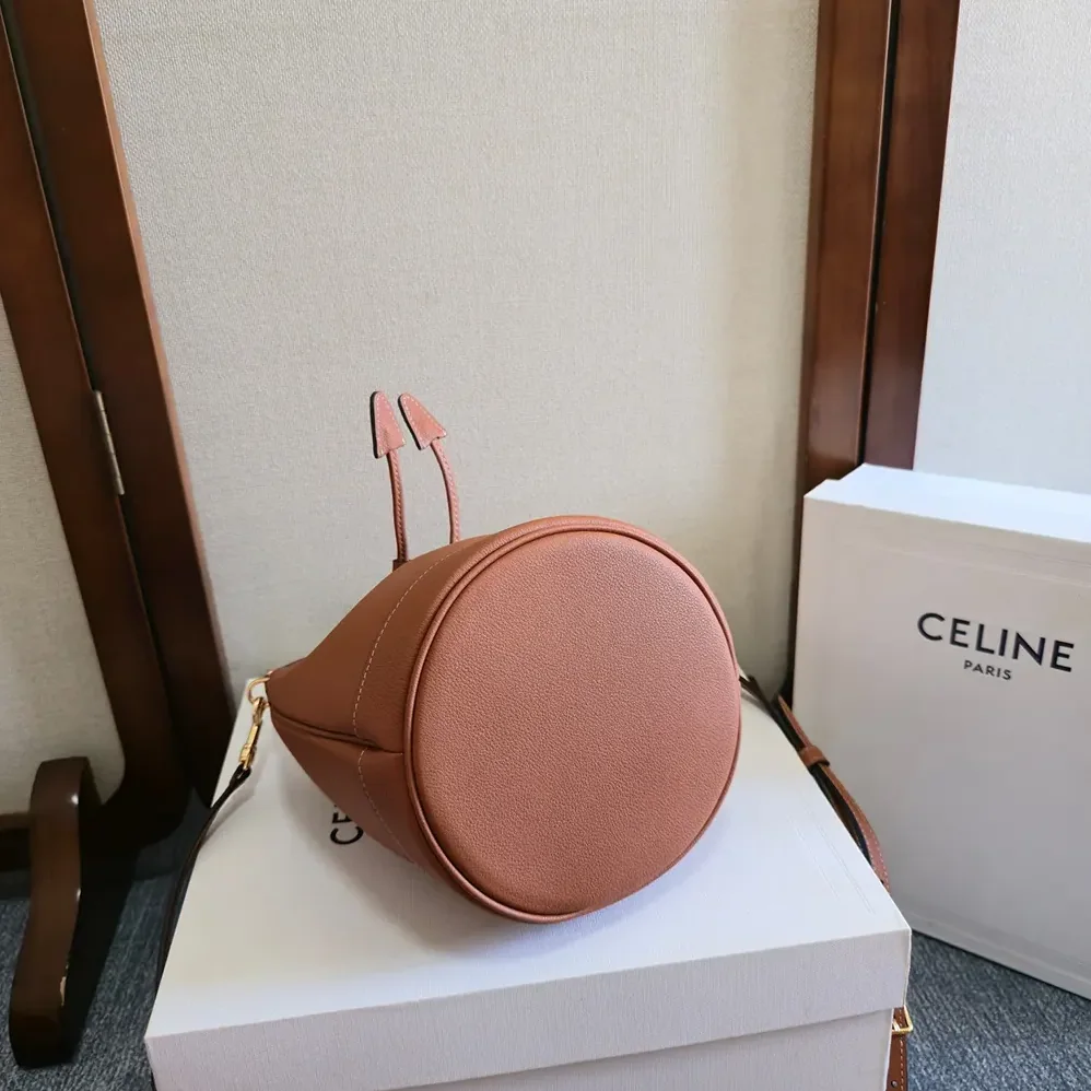 Celine Teen Clara Bag in Supple Grained Calfskin for Women