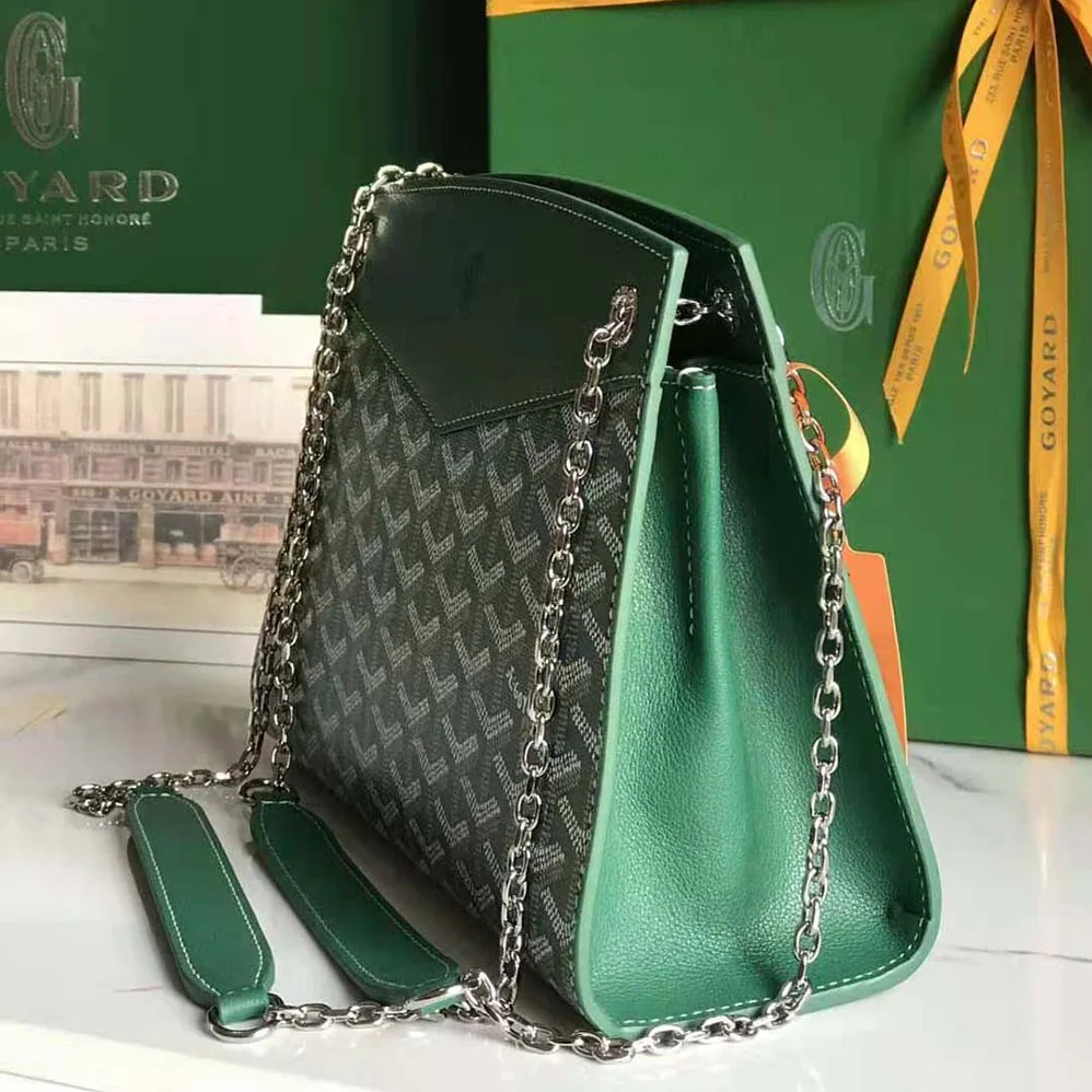 Goyard Rouette Structuré Pm Bag for Women in Green