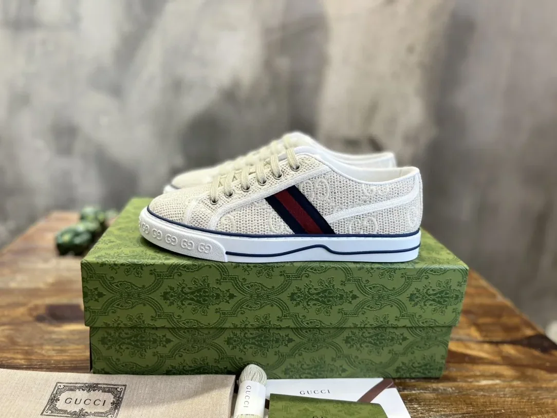 Gucci Tennis 1977 Sneaker Beige