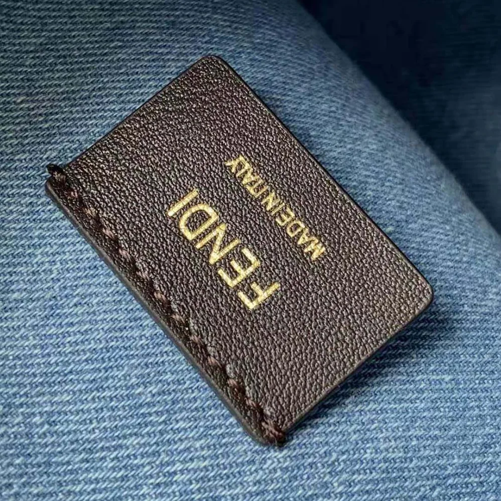 Fendi Mon Tresor Light Blue Denim Mini for Women in bag with FF Embroidery Fendi Mon Tresor Light Blue Denim Mini for Women in bag with FF Embroidery