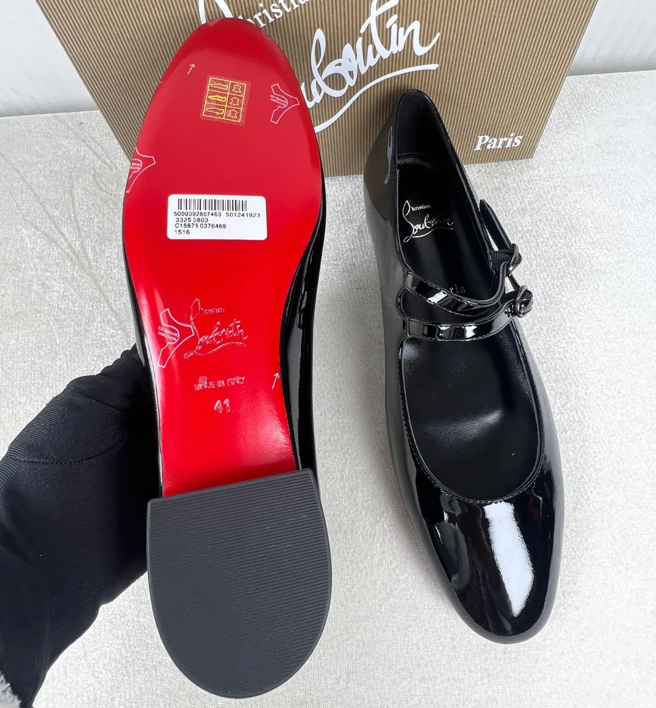 Christian Louboutin Sweet Jane Ballerinas Black Christian Louboutin Sweet Jane Ballerinas Black