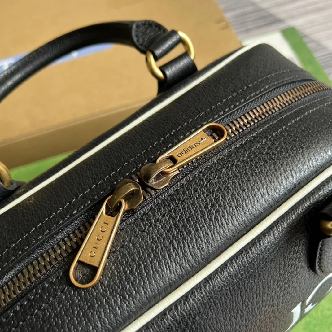 Gucci x Adidas Mini Duffle Bag Black Gucci x Adidas Mini Duffle Bag Black