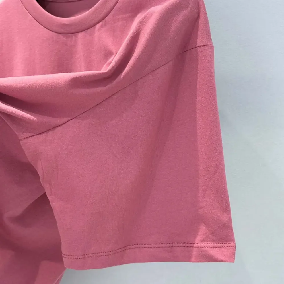Celine Loose T-Shirt In Cotton Jersey for Men in Rose