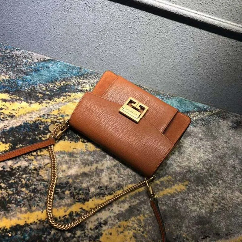 Givenchy Mini GV3 Bag in Leather and Suede for Women