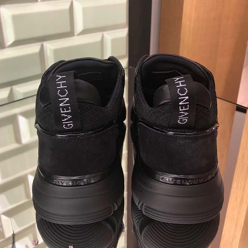 Givenchy Shoes Jaw Low Sneakers in Neoprene and Leather for Unisex in Black Givenchy Shoes Jaw Low Sneakers in Neoprene and Leather for Unisex in Black