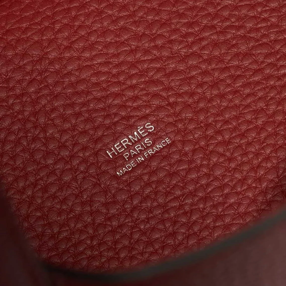 Hermès Picotin 18 Taurillon Clémence Rouge H Red Palladium Hardware /