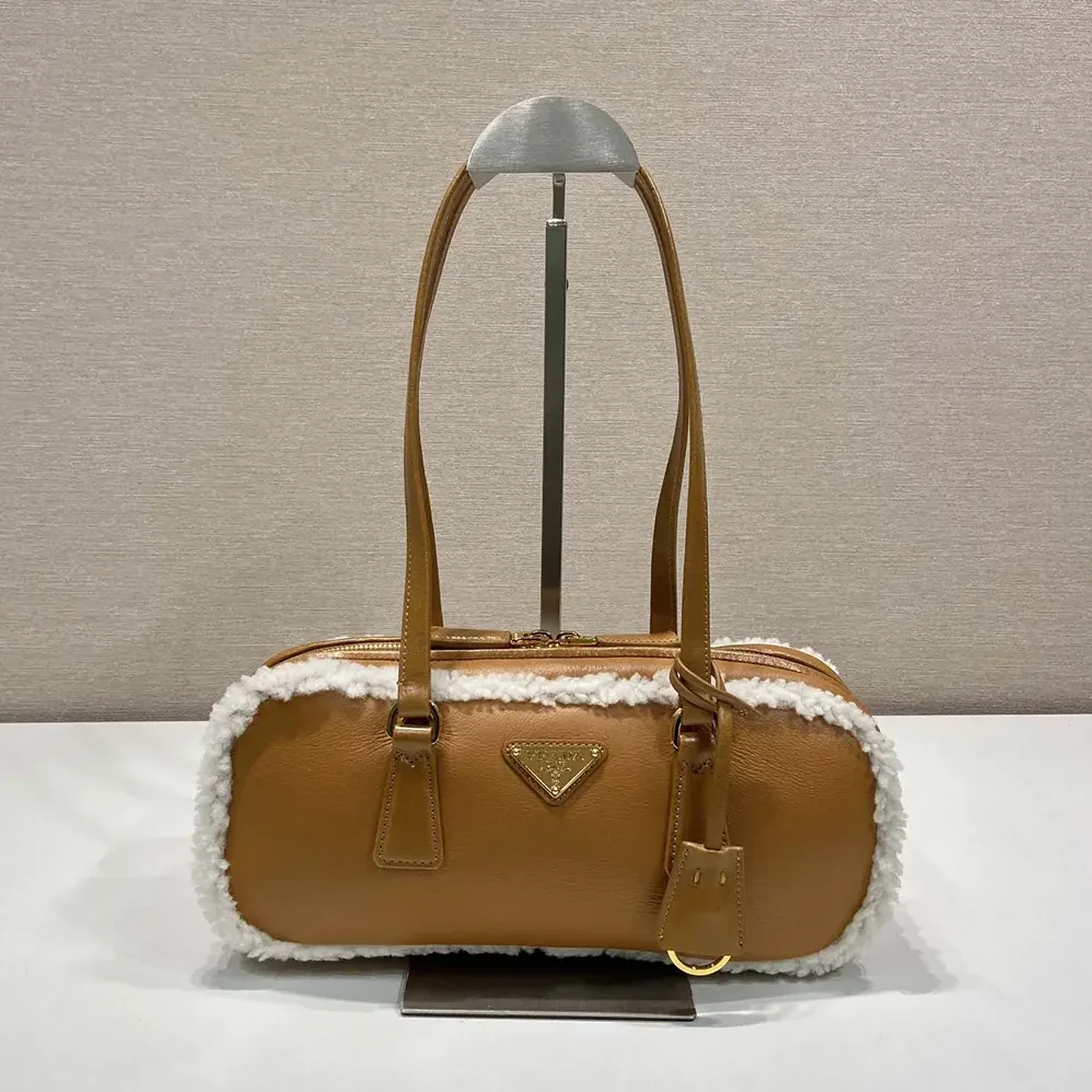 Prada Medium Shearling Two for Women in handle Bag Prada Medium Shearling Two for Women in handle Bag
