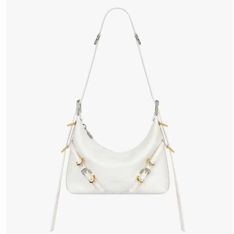 Givenchy Mini Voyou Bag in Leather for Women in White