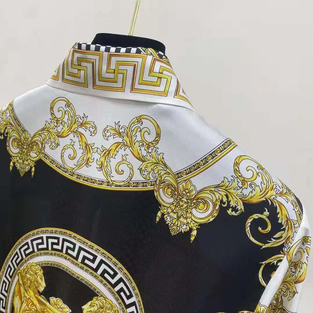 Versace La Coupe Des Dieux Silk Shirt for Women