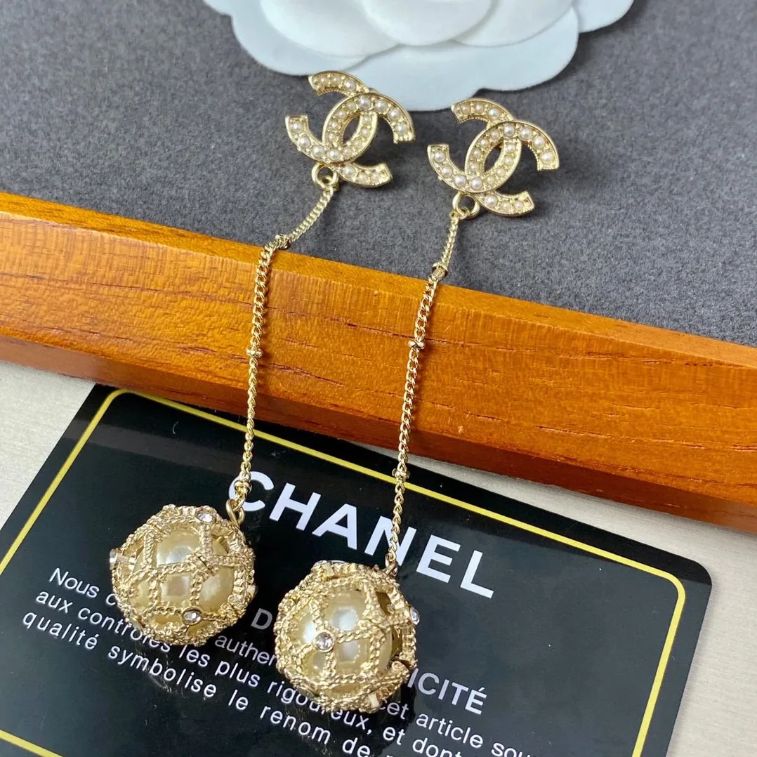 Long Earrings Gold Long Earrings Gold