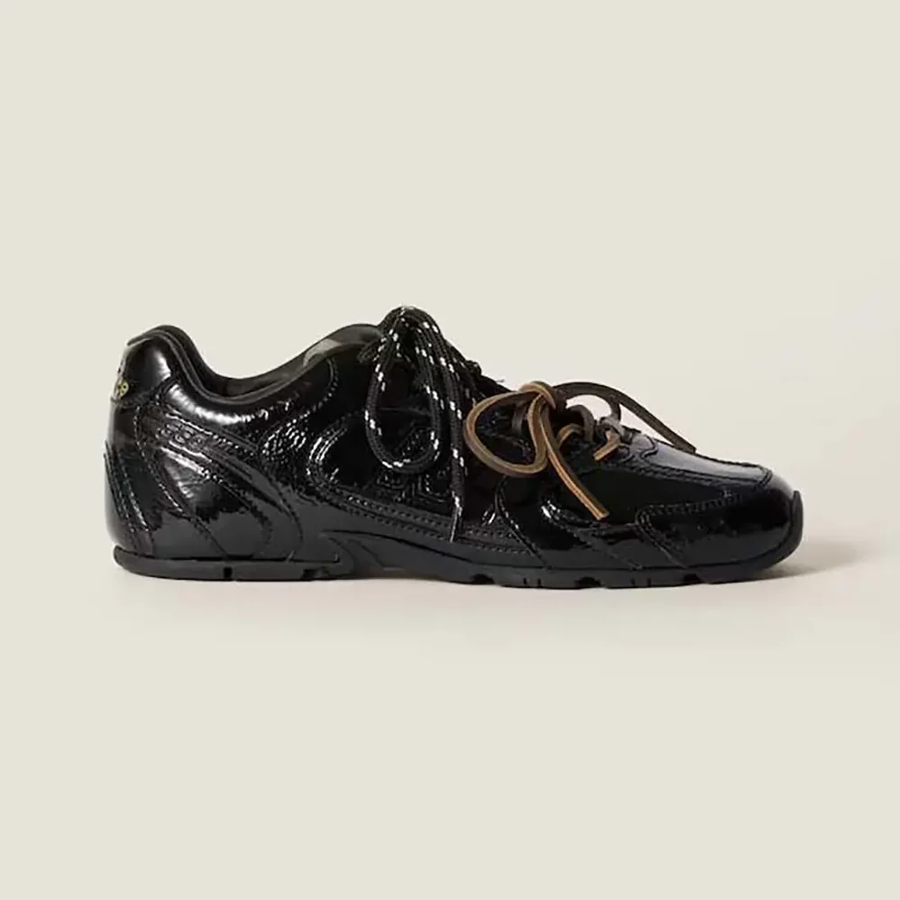 Miu Miu New Balance X Miu Miu 530 SL Patent Leather Sneakers for Women Miu Miu New Balance X Miu Miu 530 SL Patent Leather Sneakers for Women