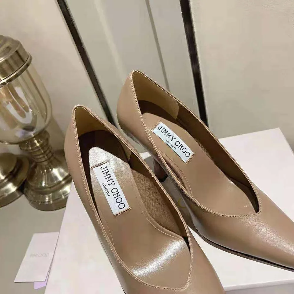 Jimmy Choo Maryanne 100 Biscuit Calf Leather Pointed for Women in Toe Pumps Jimmy Choo Maryanne 100 Biscuit Calf Leather Pointed for Women in Toe Pumps