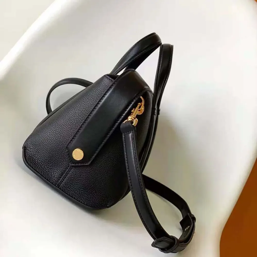 Fendi Boston 365 Black Leather Bag for Women