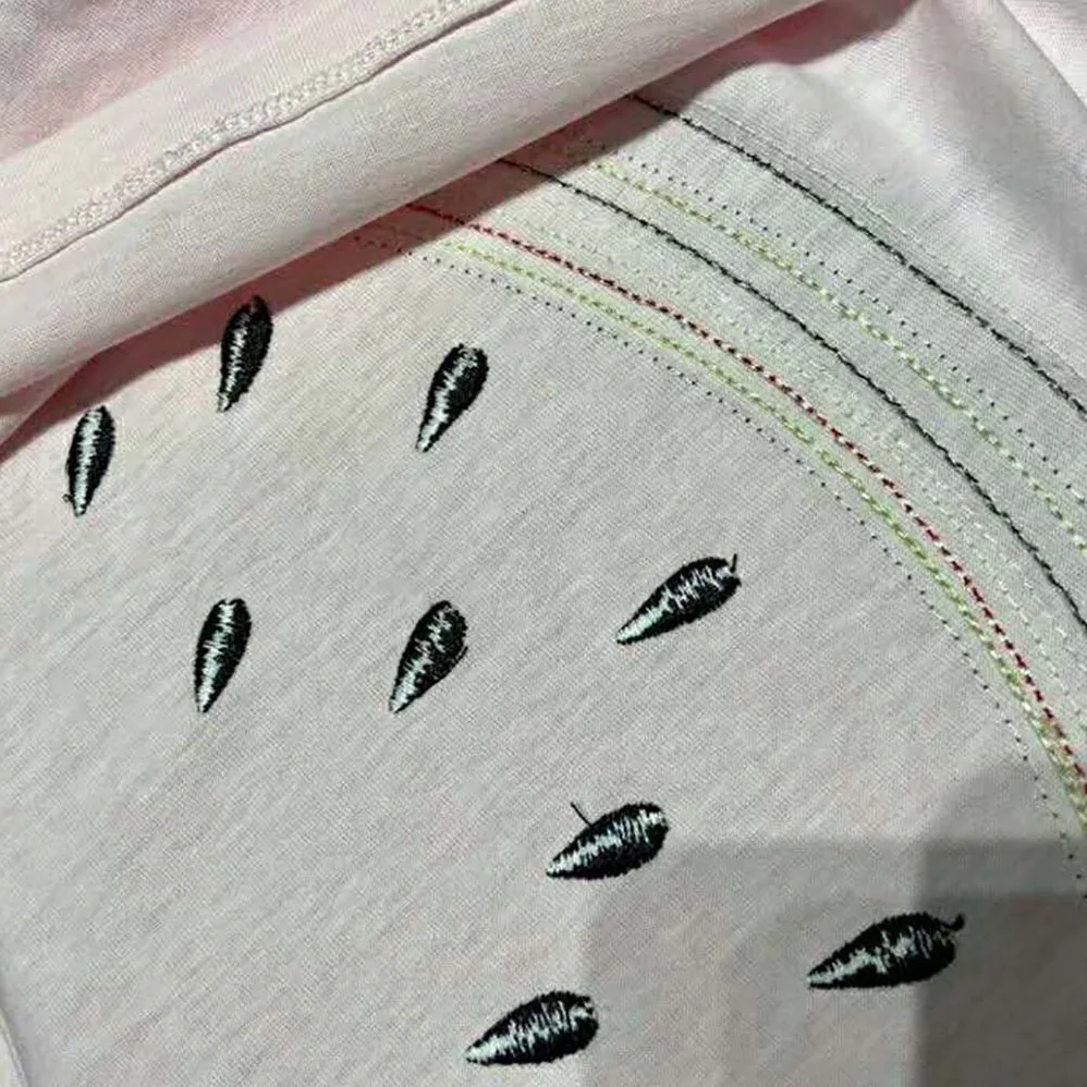 Loewe Watermelon T-shirt in Cotton for Women in Pink Loewe Watermelon T-shirt in Cotton for Women in Pink
