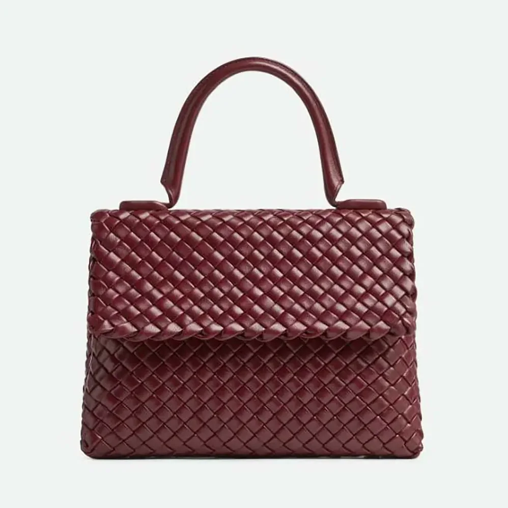 Bottega Veneta Patti Shoulder Bag in Padded Intreccio Leather for Women