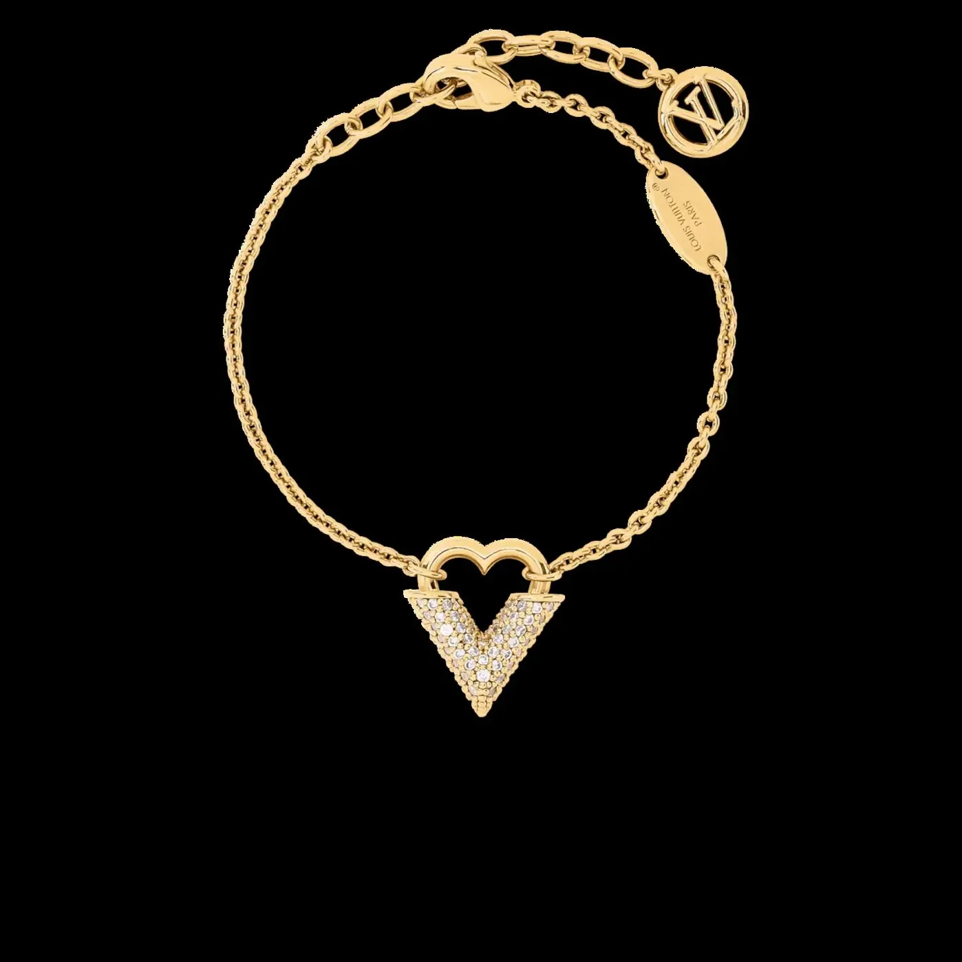 Louis Vuitton Love Bracelet Yellow Gold Hardware