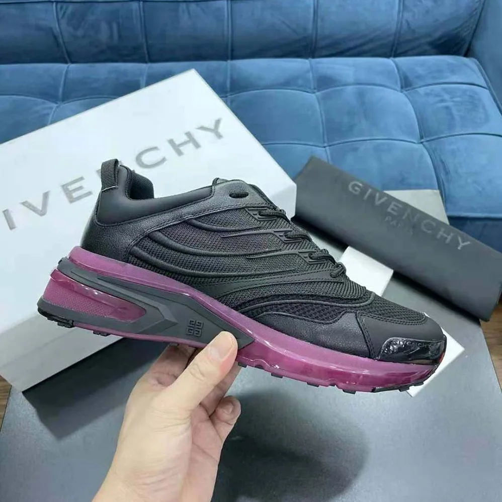 Givenchy Giv 1 Sneakers in Leather and Mesh for Unisex in Purple