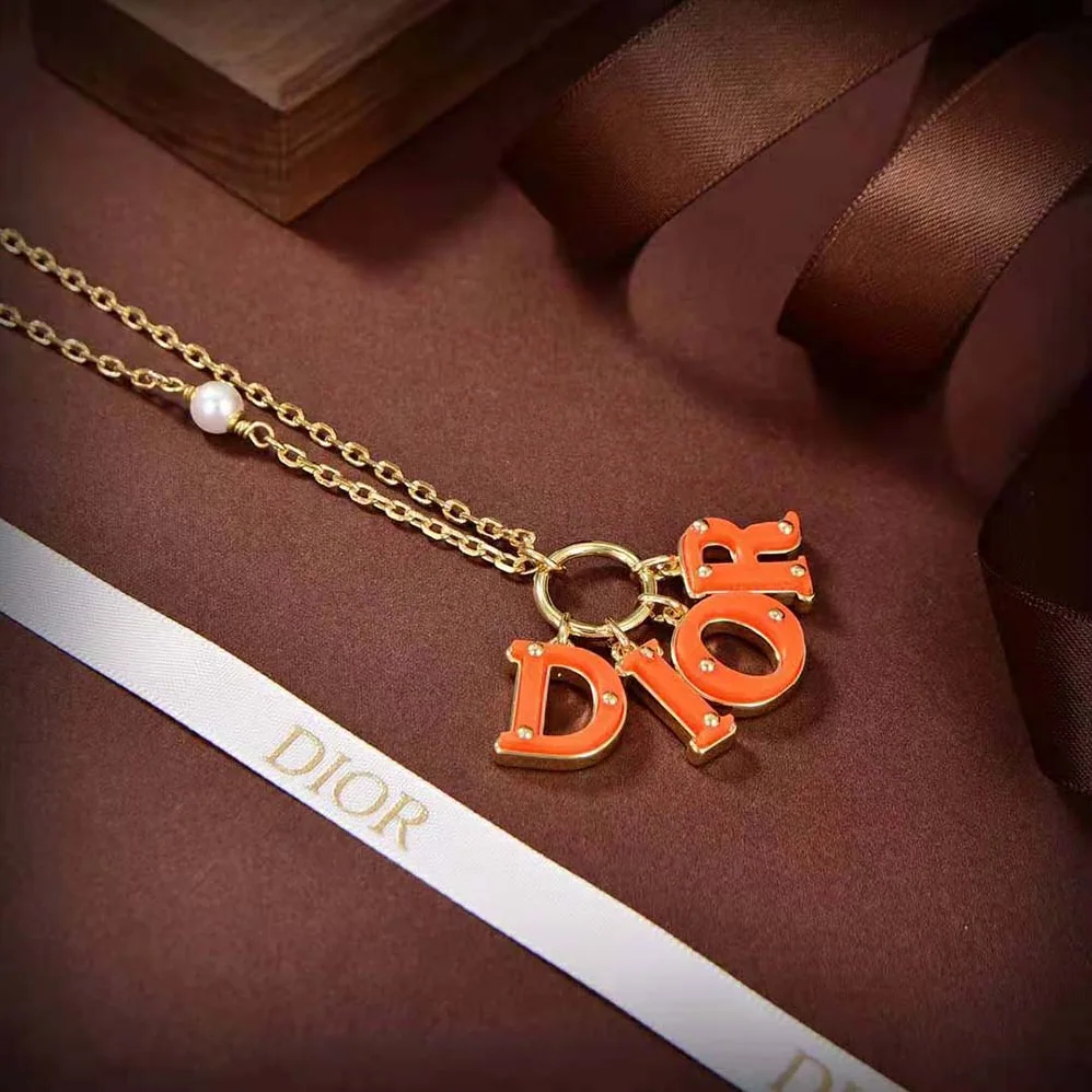 Dior Dio(r)evolution Necklace Gold for Women in Finish Metal