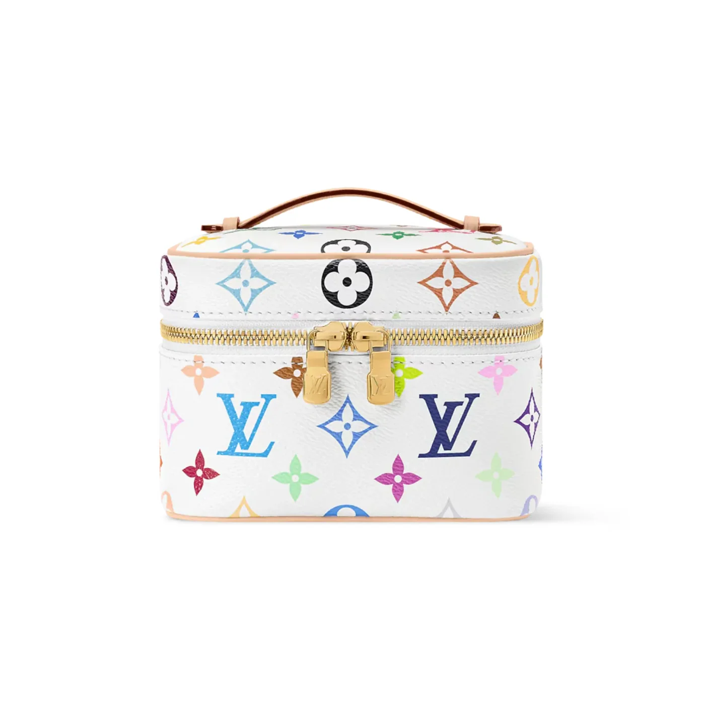 Louis Vuitton LV x TM Nice Nano Handbag in Multicolored Gold Hardware