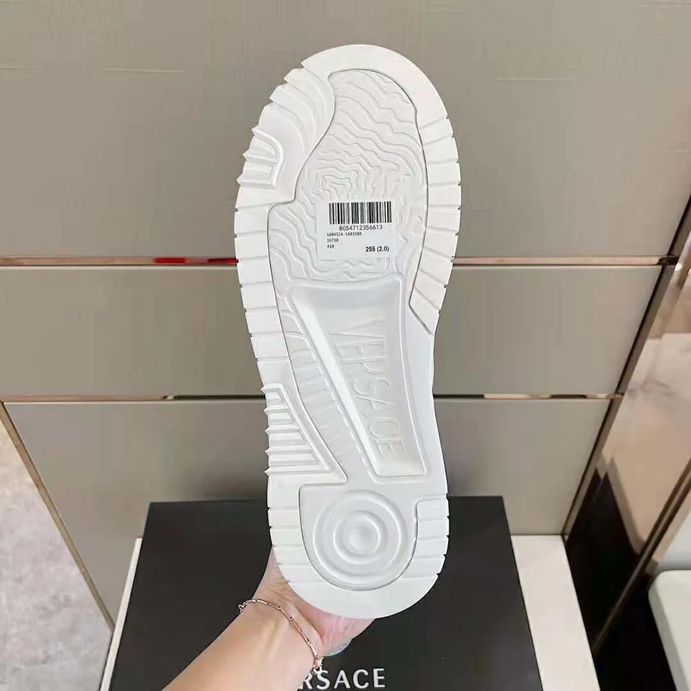 Versace Greca Odissea Sneakers for Men in White