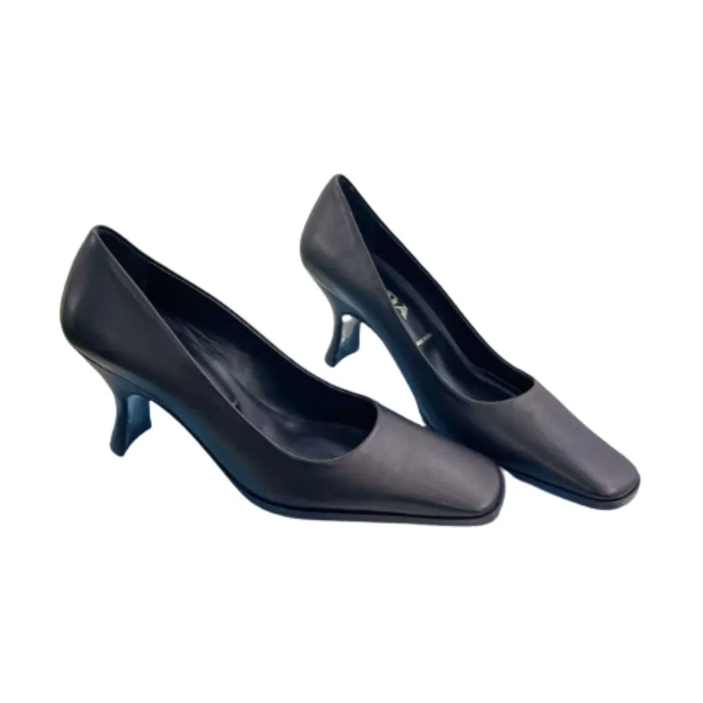 Prada Brushed Pumps Black