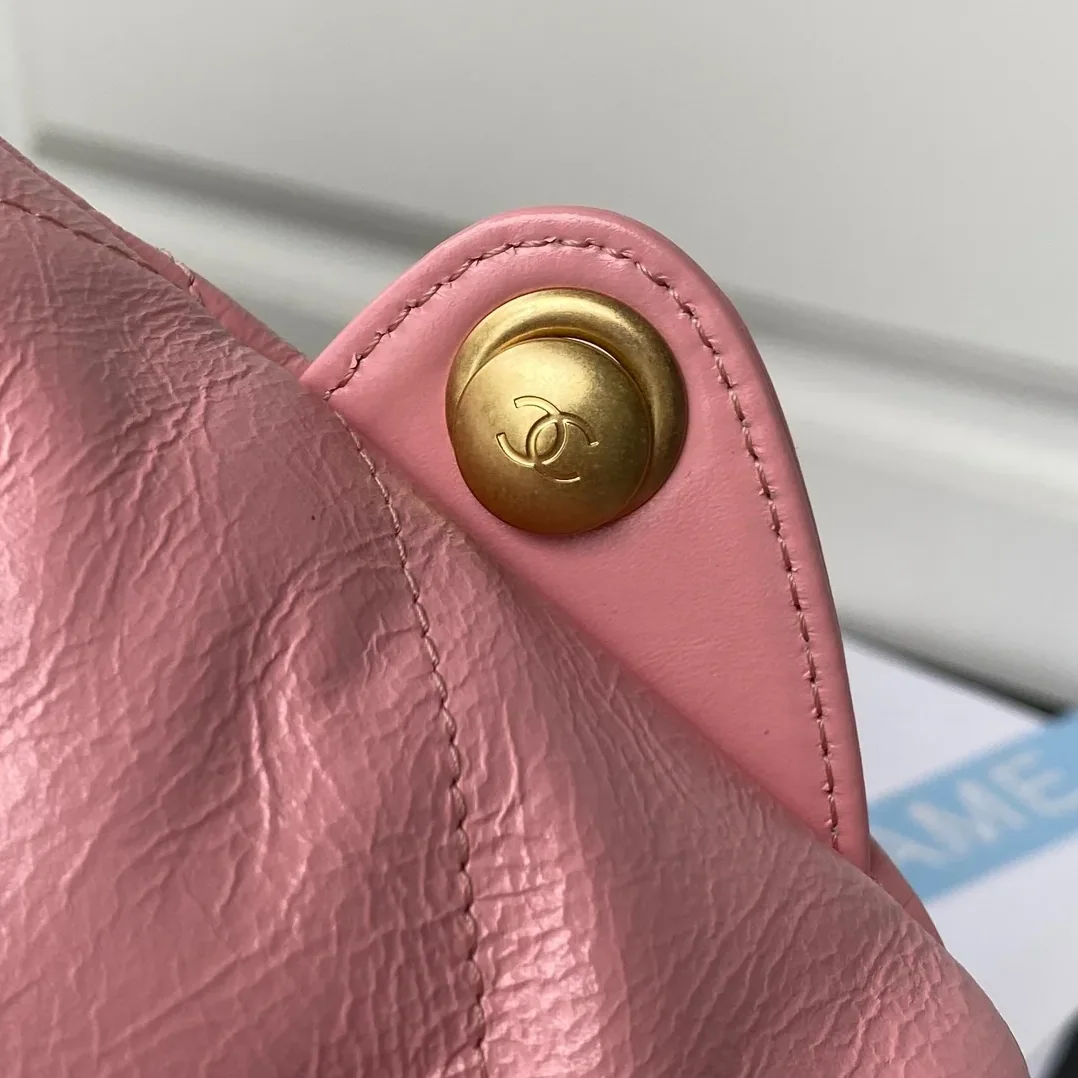 Chanel Large Backpack in Light Pink Gold Hardware Chanel Large Backpack in Light Pink Gold Hardware