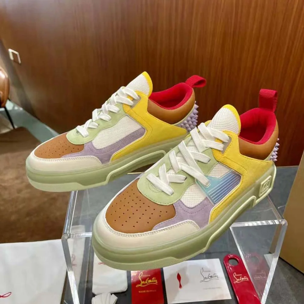Christian Louboutin Astroloubi in Calf leather for Unisex in Green Christian Louboutin Astroloubi in Calf leather for Unisex in Green