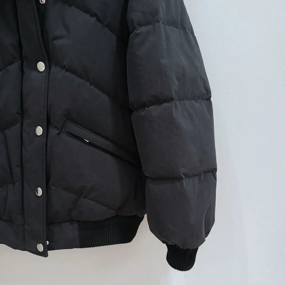Prada Medium-Weight Compact Poplin Down Jacket for Men Prada Medium-Weight Compact Poplin Down Jacket for Men