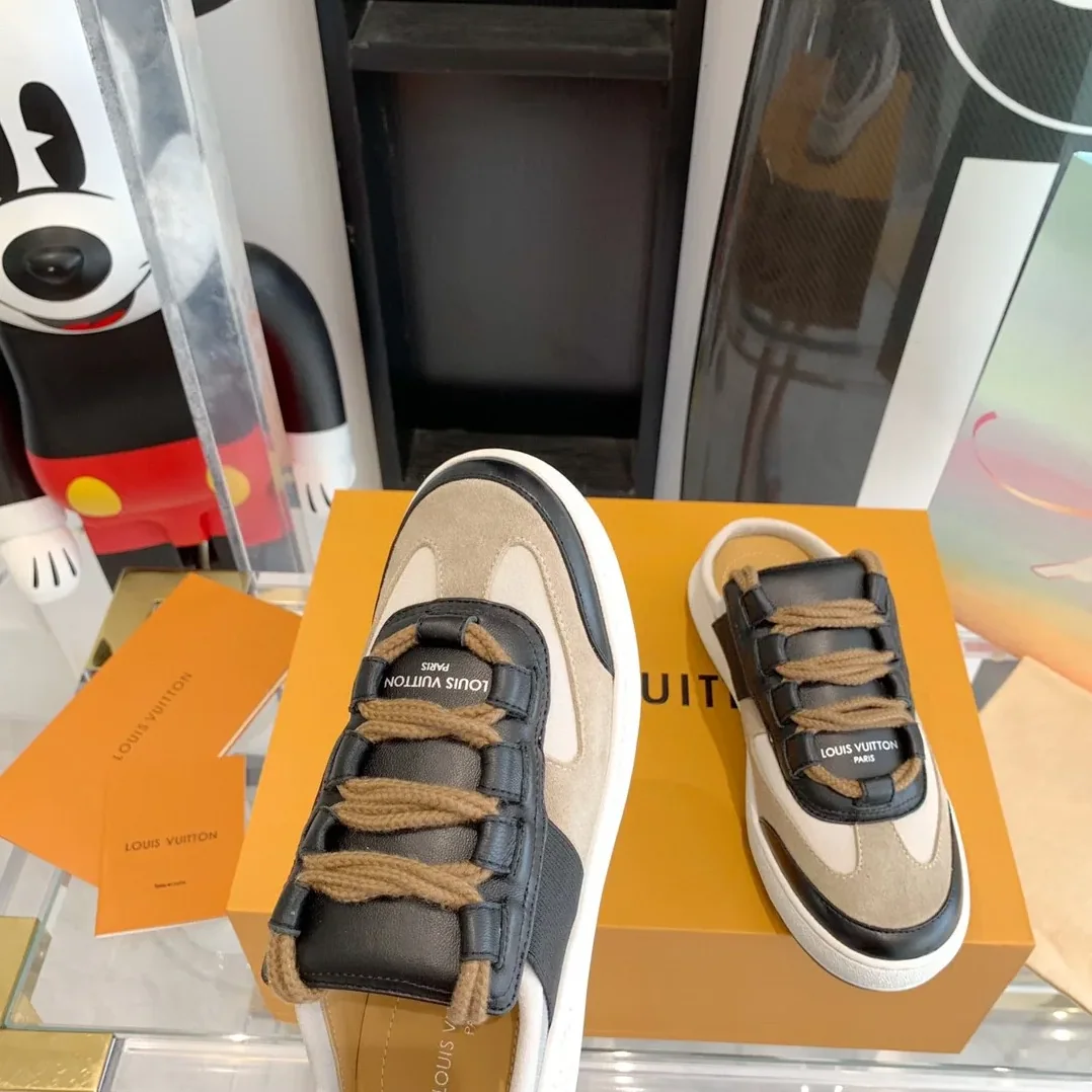 Louis Vuitton Lous Sneaker Monogram Canvas Beige Louis Vuitton Lous Sneaker Monogram Canvas Beige